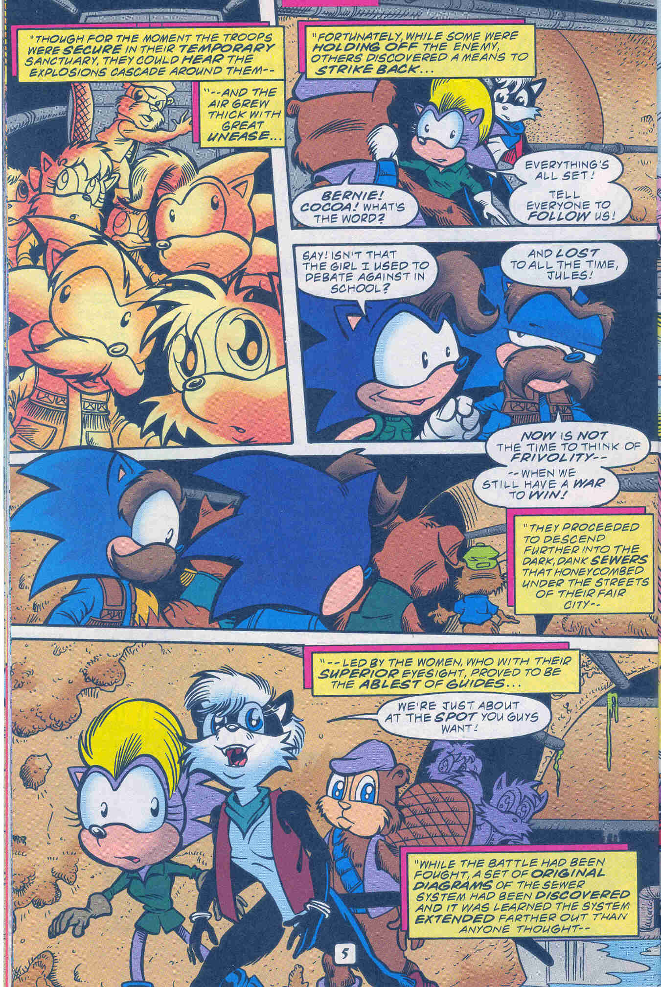 Sonic - Archie Adventure Series November 1999 Page 21